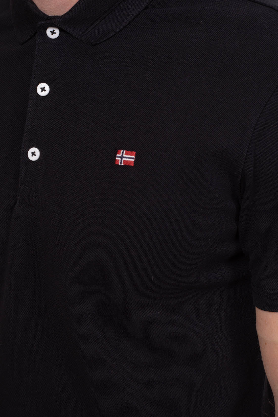 NAPAPIJRI - Men's logo patch polo shirt - Size-17