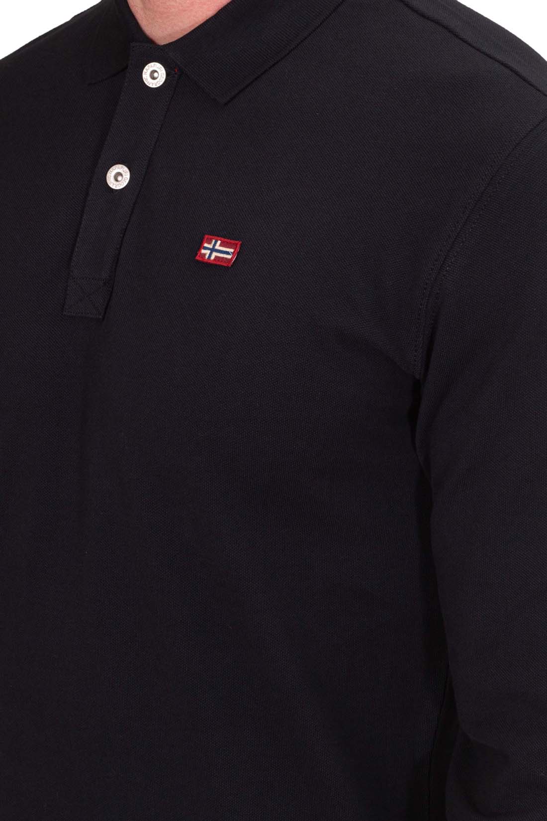 NAPAPIJRI - Men's Eruggy polo shirt with long sleeves  - Size S-2