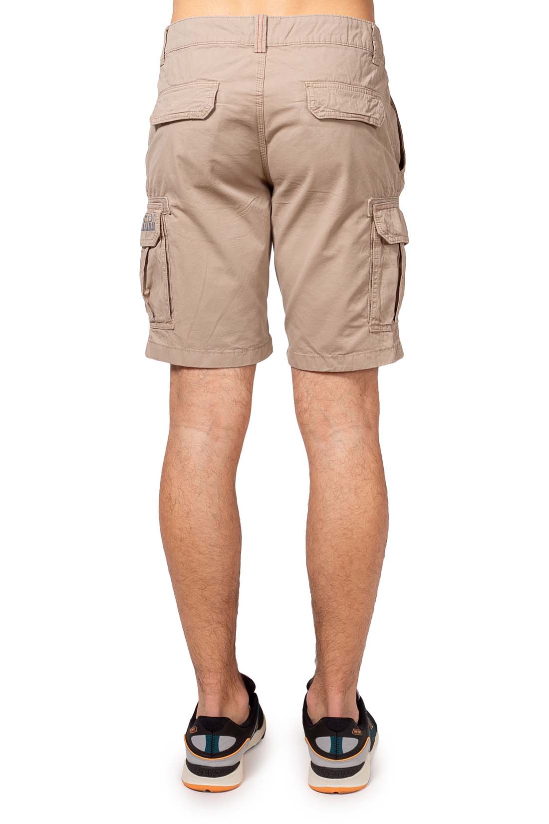 NAPAPIJRI - Men's cargo bermuda shorts with double logo  - Size 36-5