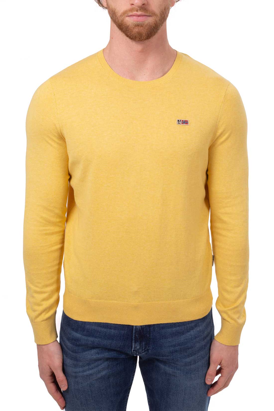 NAPAPIJRI - Men's Darca pullover with a washed effect  - Size 3XL-46