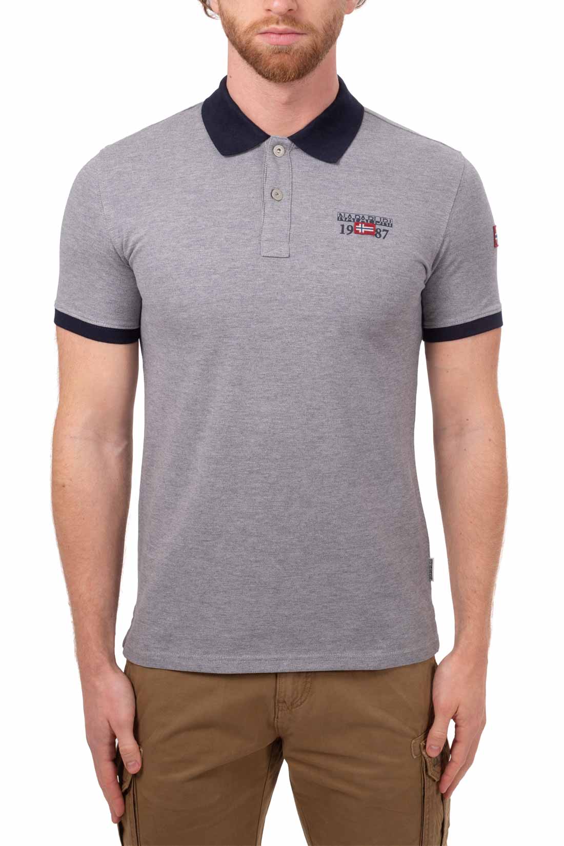 NAPAPIJRI - Men's Eany polo shirt  - Size M-4