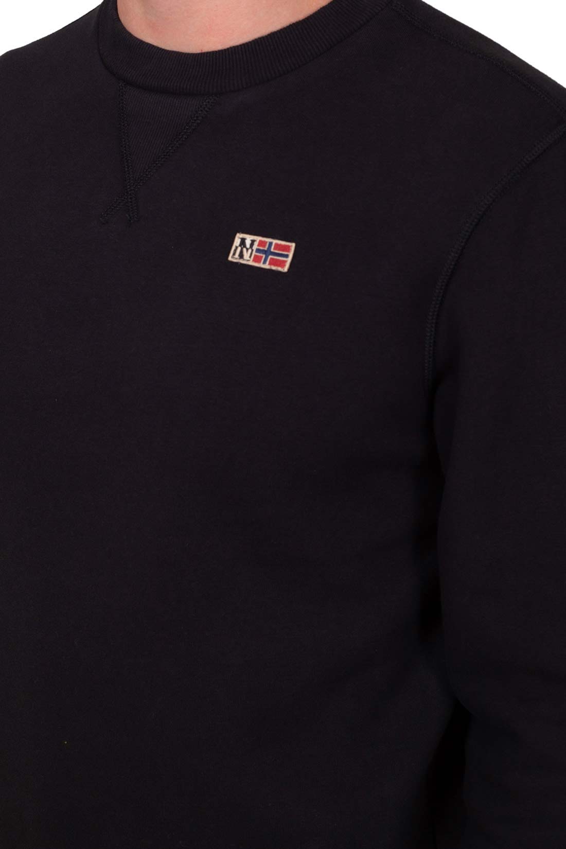 NAPAPIJRI - Men's Buri sweatshirt with logo badge - Size XXL-2