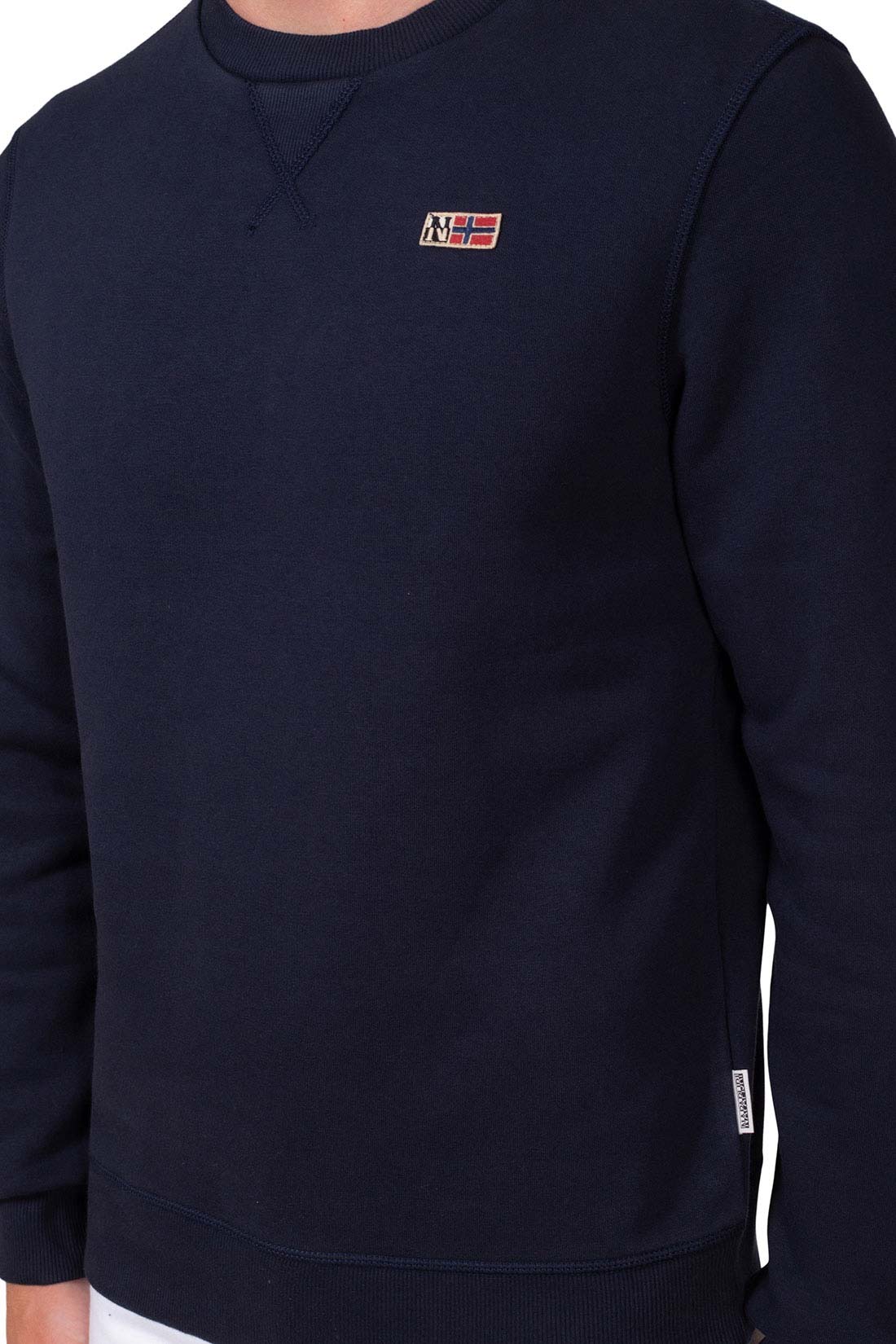 NAPAPIJRI - Men's Buri sweatshirt with logo badge - Size XXL-26