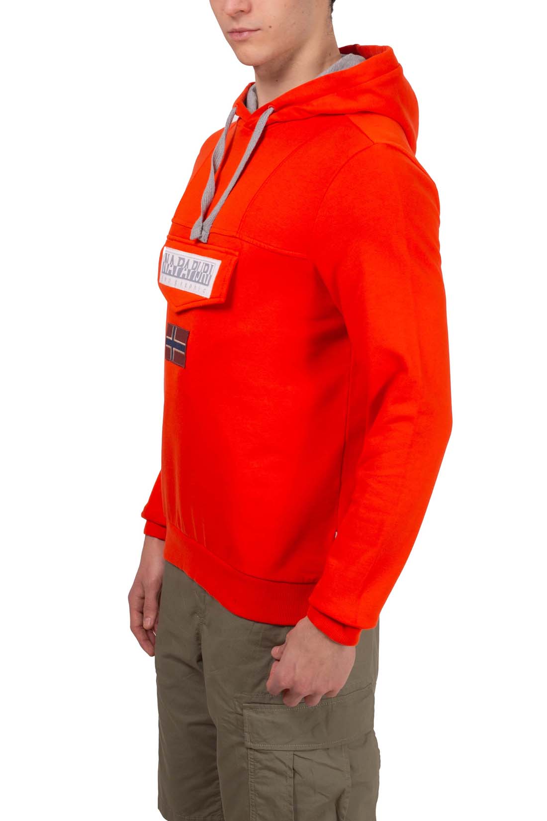 NAPAPIJRI - Men's Burgee Summer hoodie  - Size 3XL-11