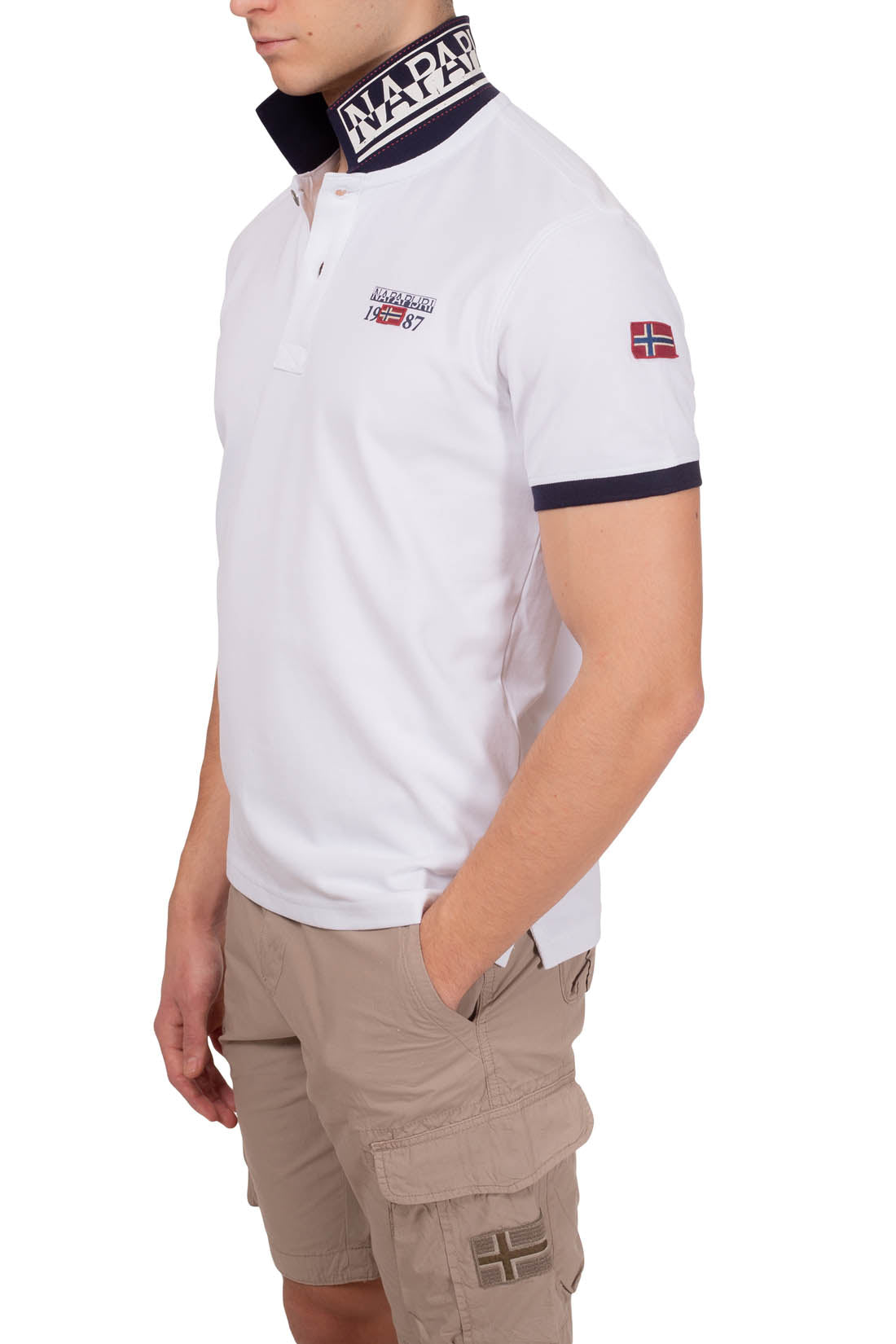 NAPAPIJRI - Men's Eany polo shirt  - Size 3XL-23