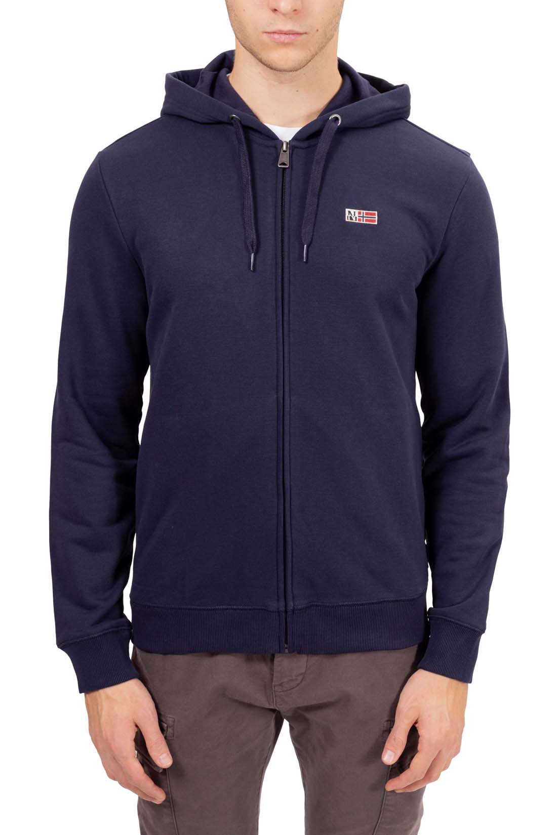 NAPAPIJRI - Men's winter Buri sweatshirt with zip - Size XL-29