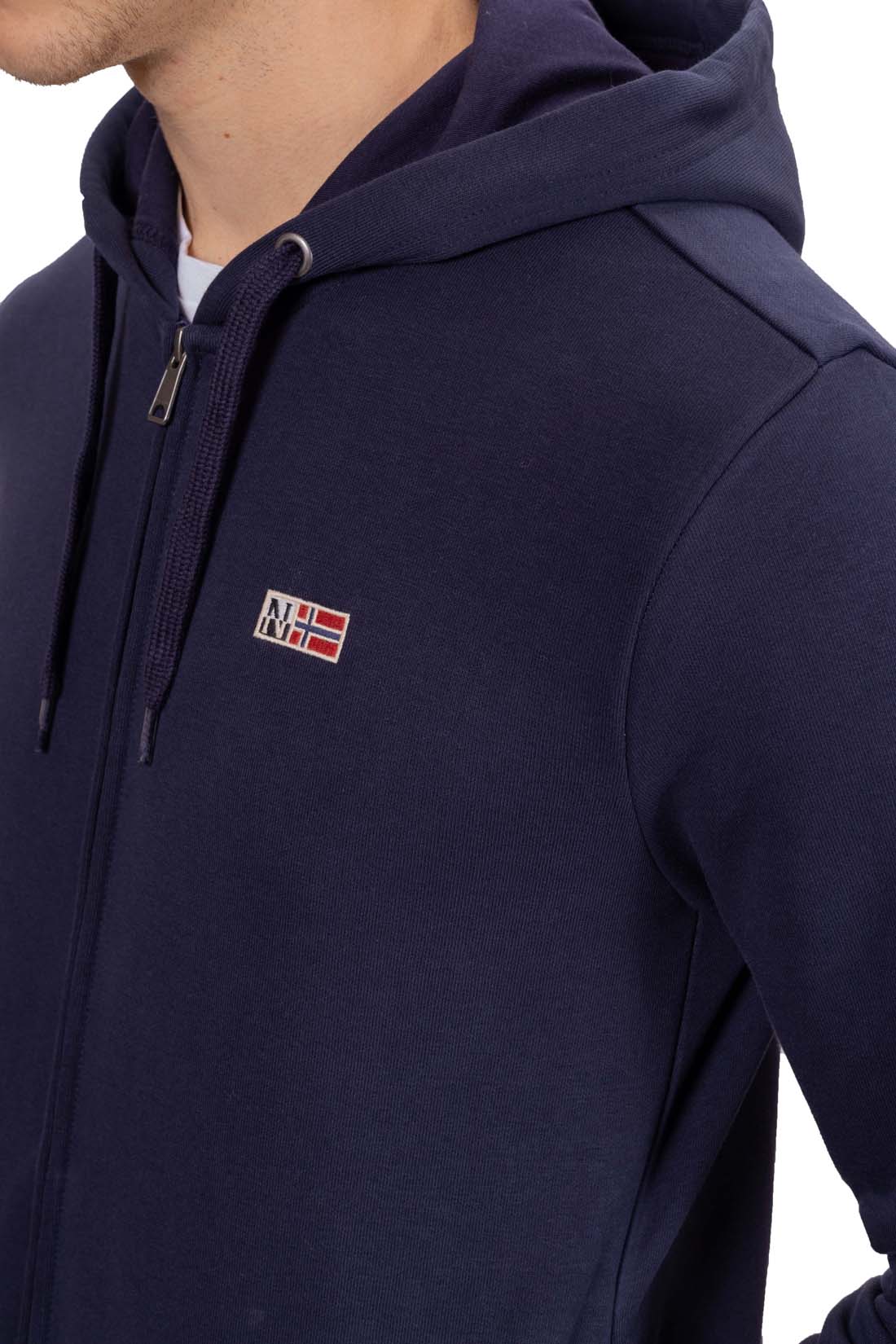 NAPAPIJRI - Men's winter Buri sweatshirt with zip - Size XL-36