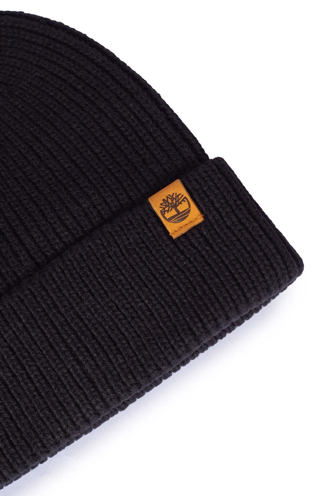 TIMBERLAND - Men's ribbed beanie with logo label  - Size One size-0