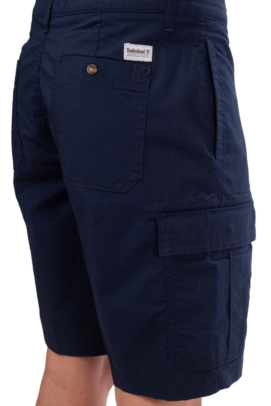 TIMBERLAND - Men's regular poplin bermuda cargo shorts  - Size 40-35