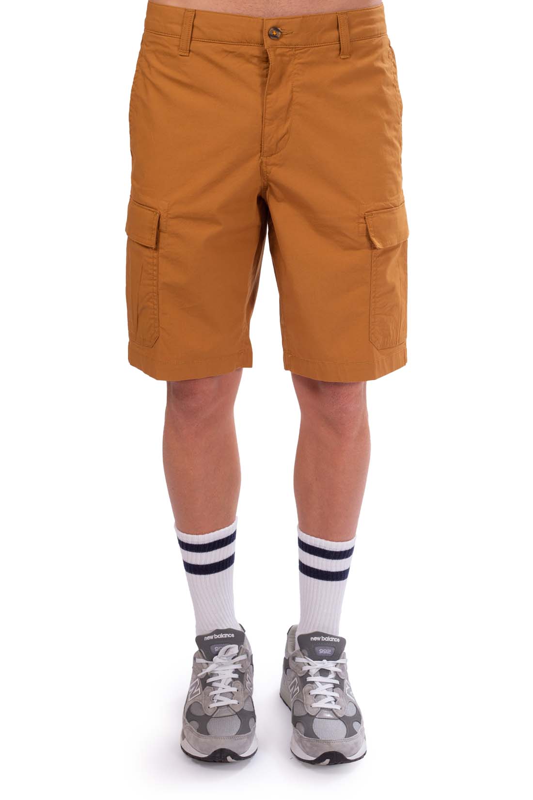 TIMBERLAND - Men's regular poplin bermuda cargo shorts  - Size 40-43