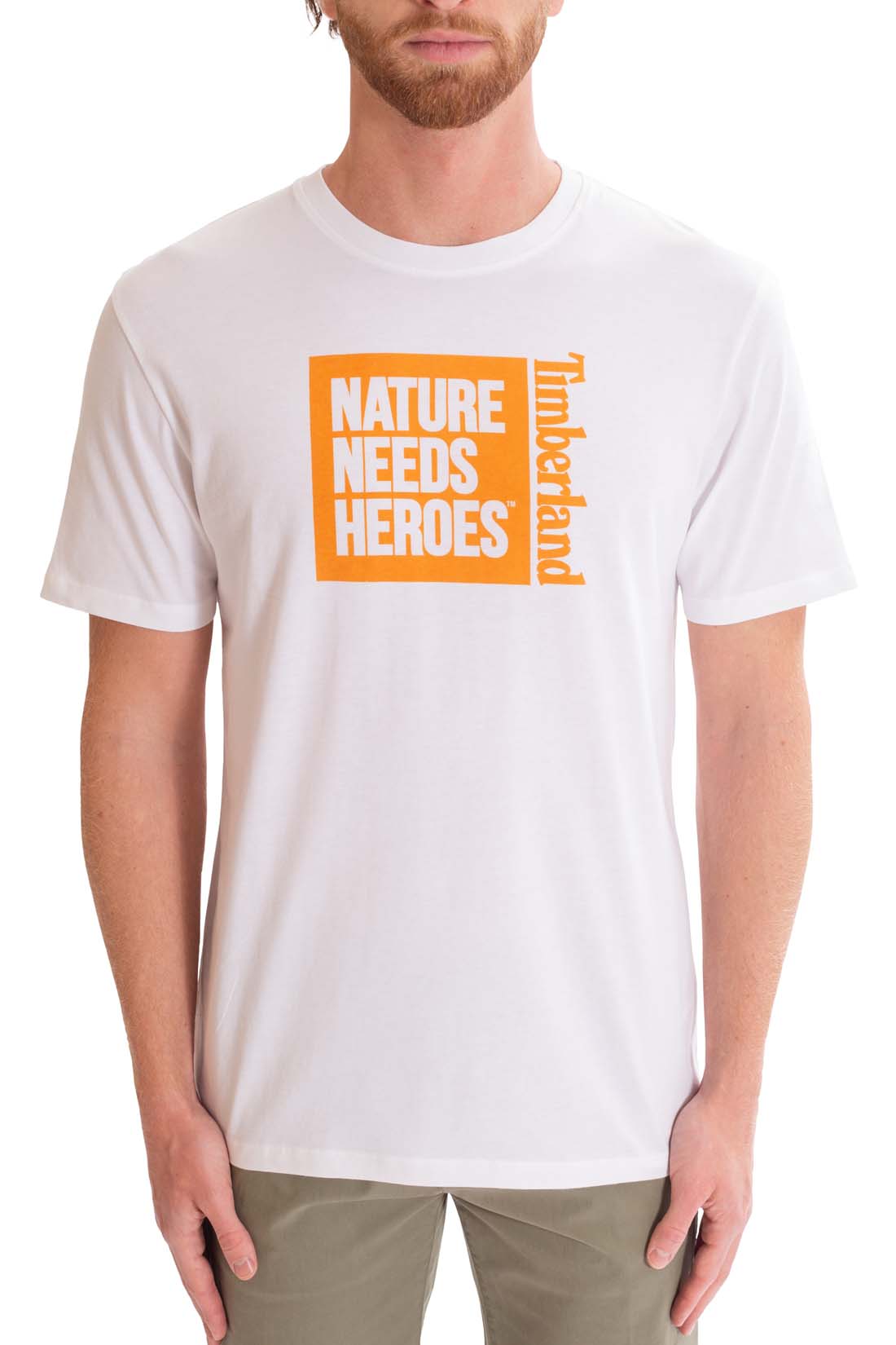 TIMBERLAND - Men's Nature Needs Heroes T-shirt  - Size XL-10