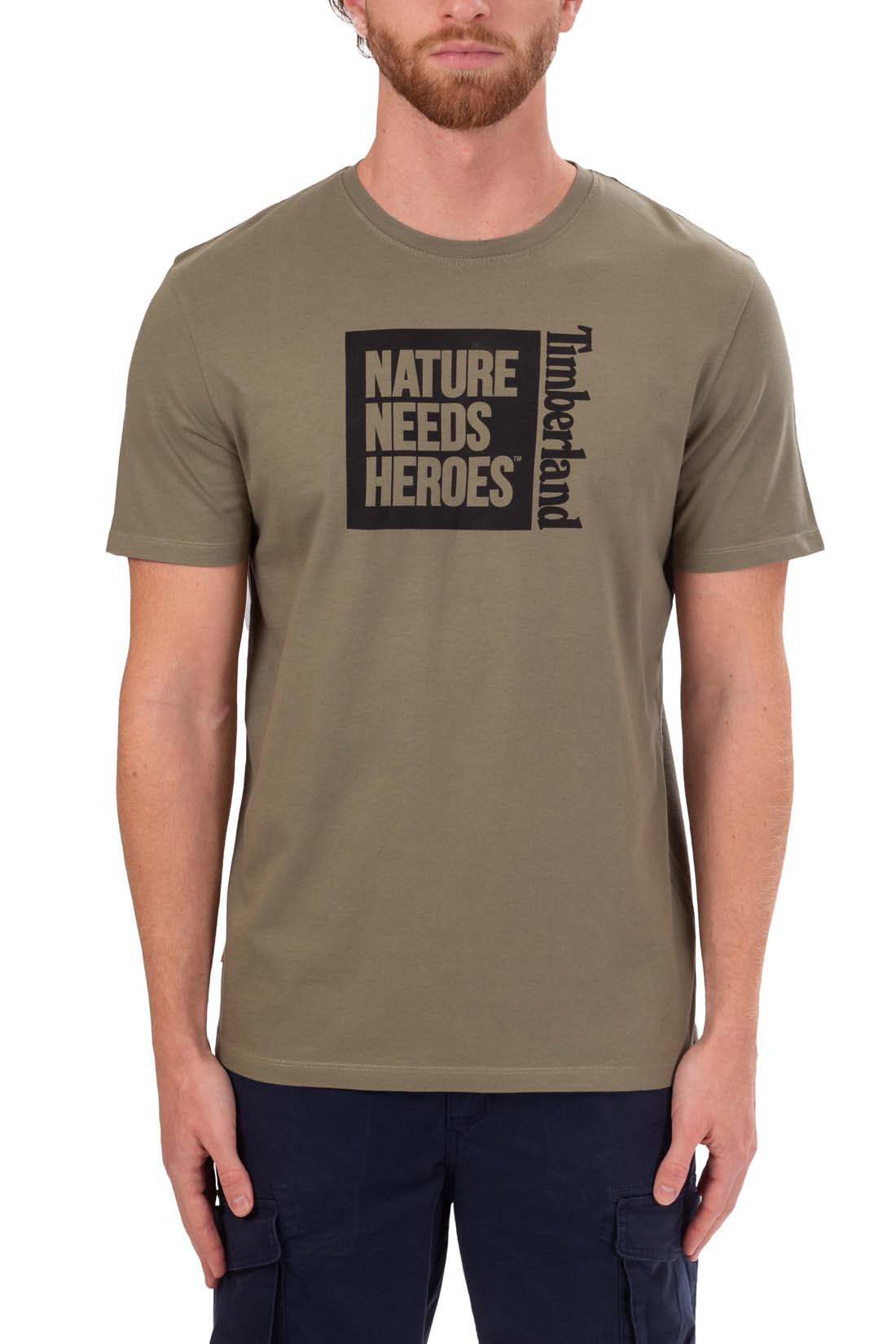 TIMBERLAND - Men's Nature Needs Heroes T-shirt  - Size XL-25