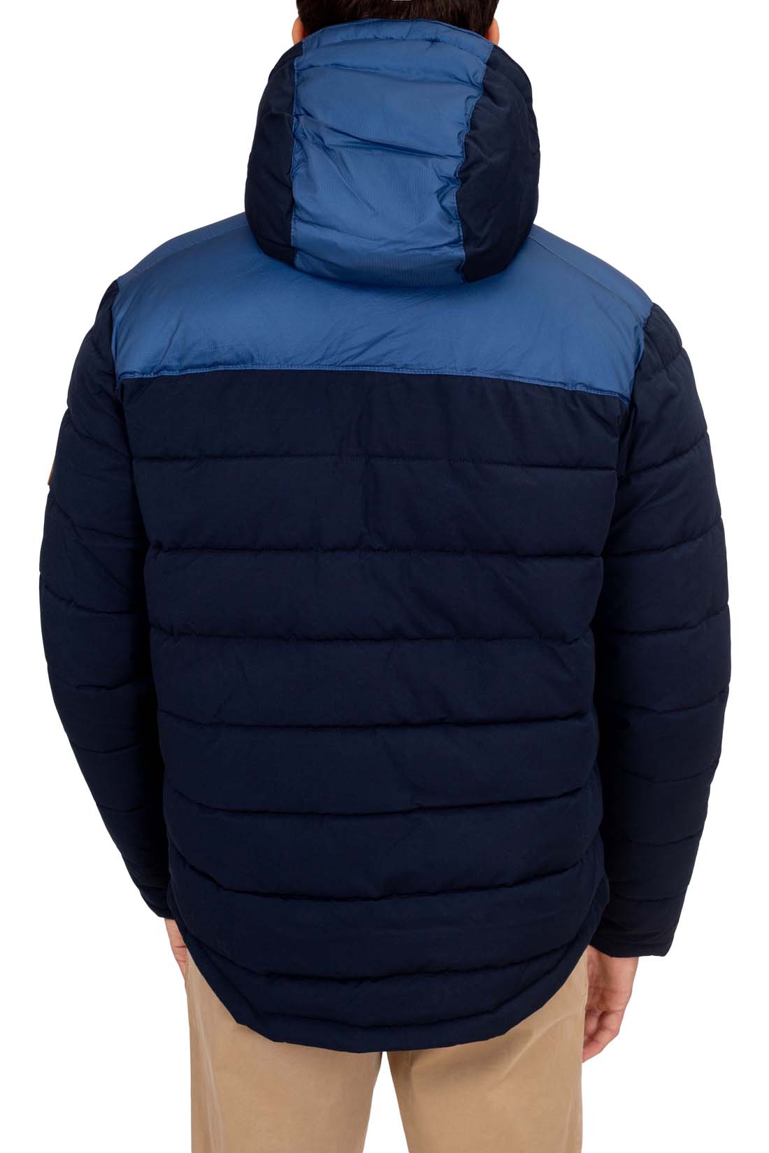 TIMBERLAND - Men's down jacket with logo patch  - Size XL