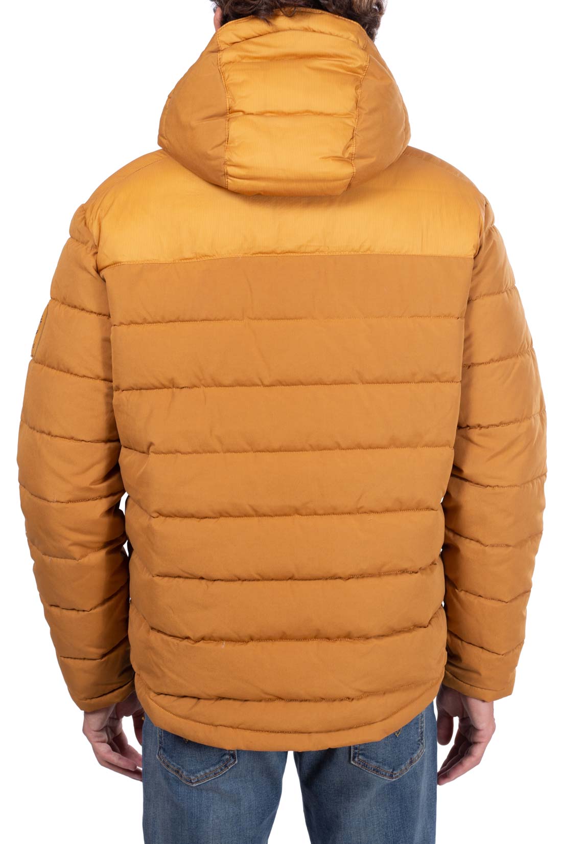 TIMBERLAND - Men's down jacket with logo patch  - Size XL