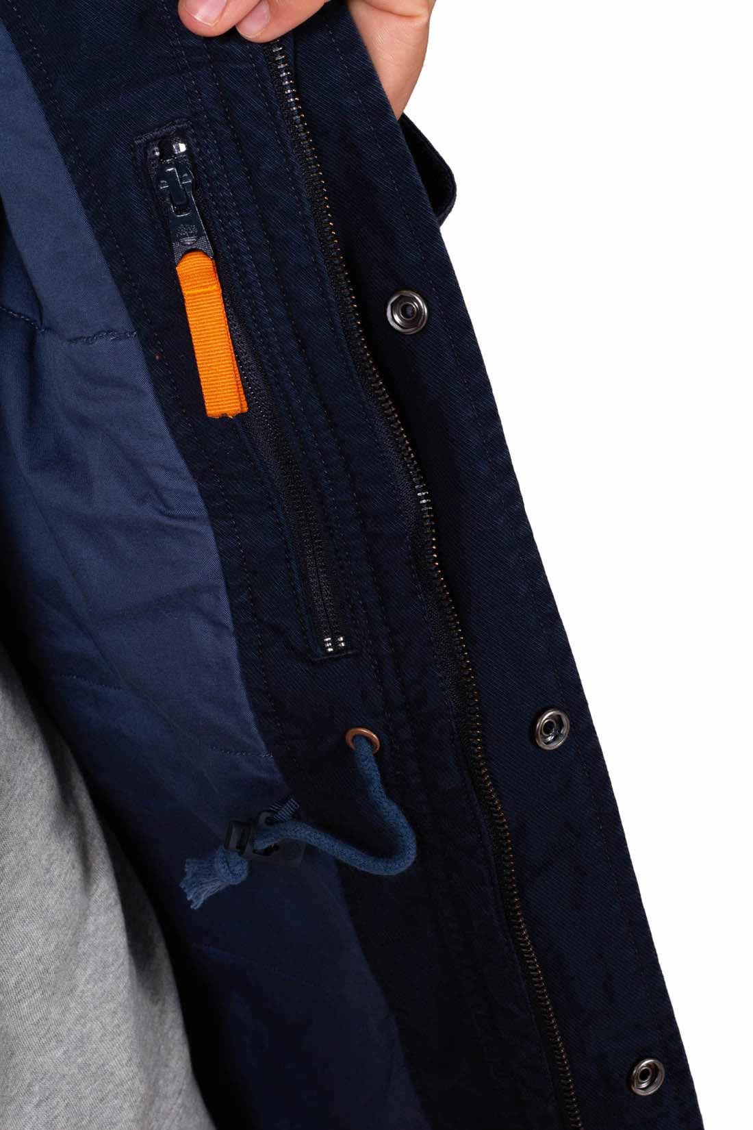 TIMBERLAND - Men's jacket with logo patch-0