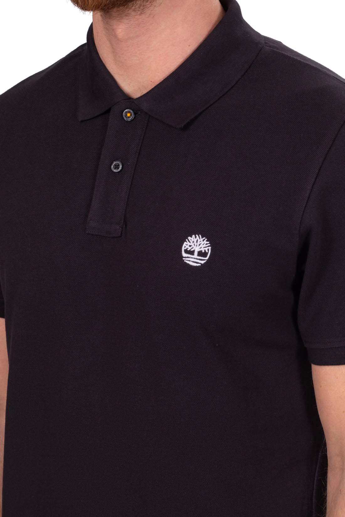 TIMBERLAND - Men's regular polo shirt with logo  - Size XXL-11