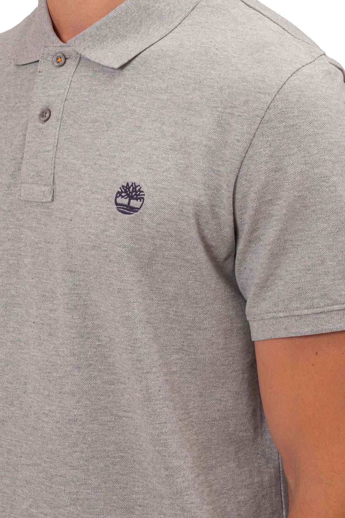TIMBERLAND - Men's regular polo shirt with logo  - Size XXL-65