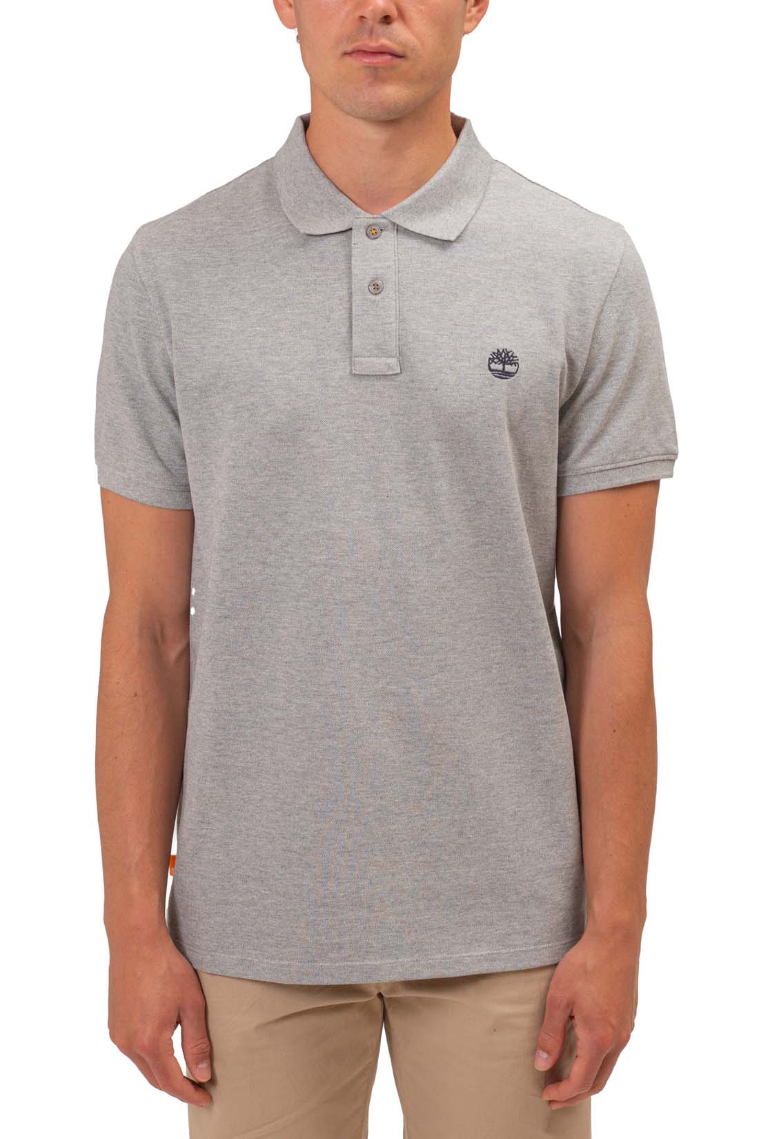 TIMBERLAND - Men's regular polo shirt with logo  - Size XXL-61