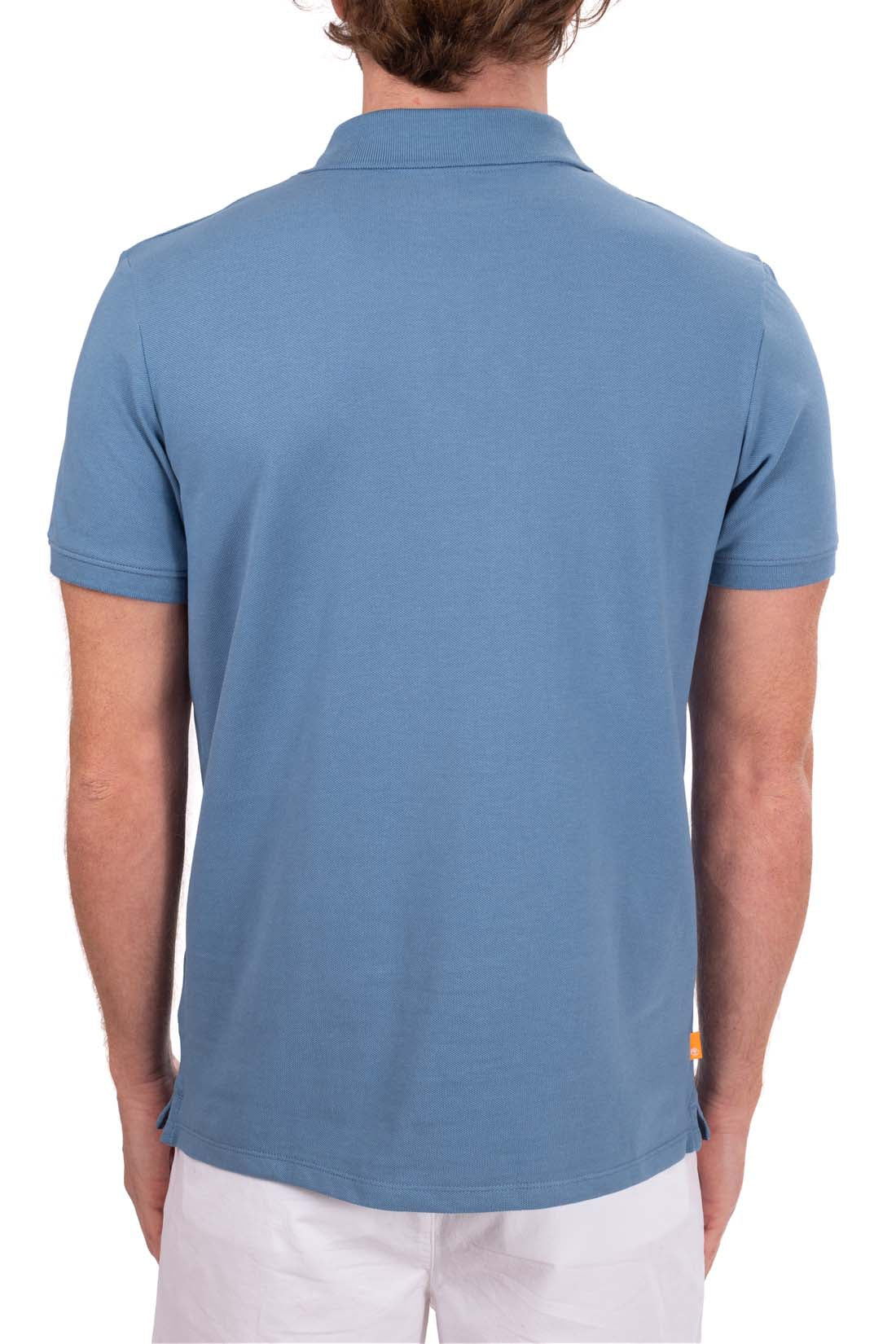 TIMBERLAND - Men's regular polo shirt with logo  - Size XXL-54