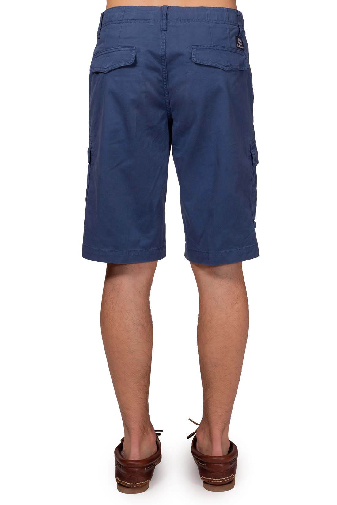 TIMBERLAND - Men's regular twill bermuda cargo shorts  - Size 36-85
