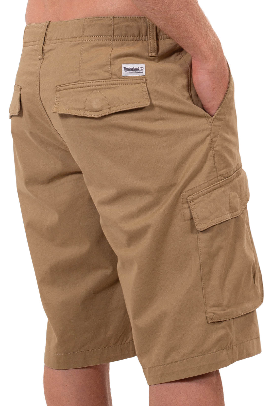 TIMBERLAND - Men's regular twill bermuda cargo shorts  - Size 36-20