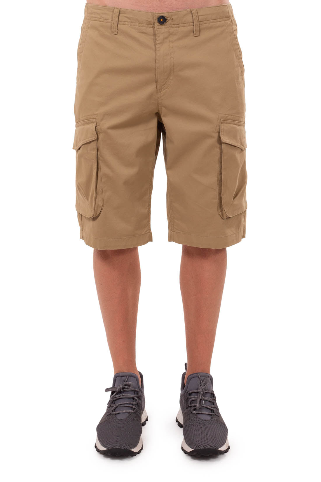 TIMBERLAND - Men's regular twill bermuda cargo shorts  - Size 36-0