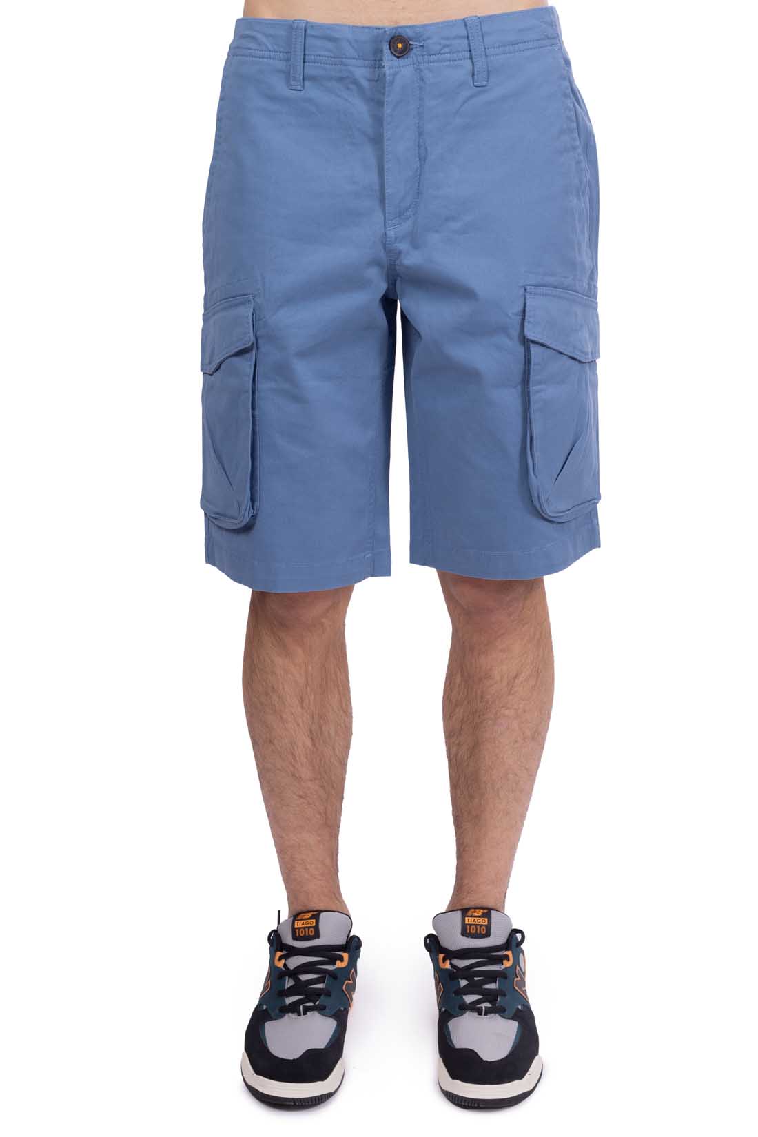 TIMBERLAND - Men's regular twill bermuda cargo shorts-19