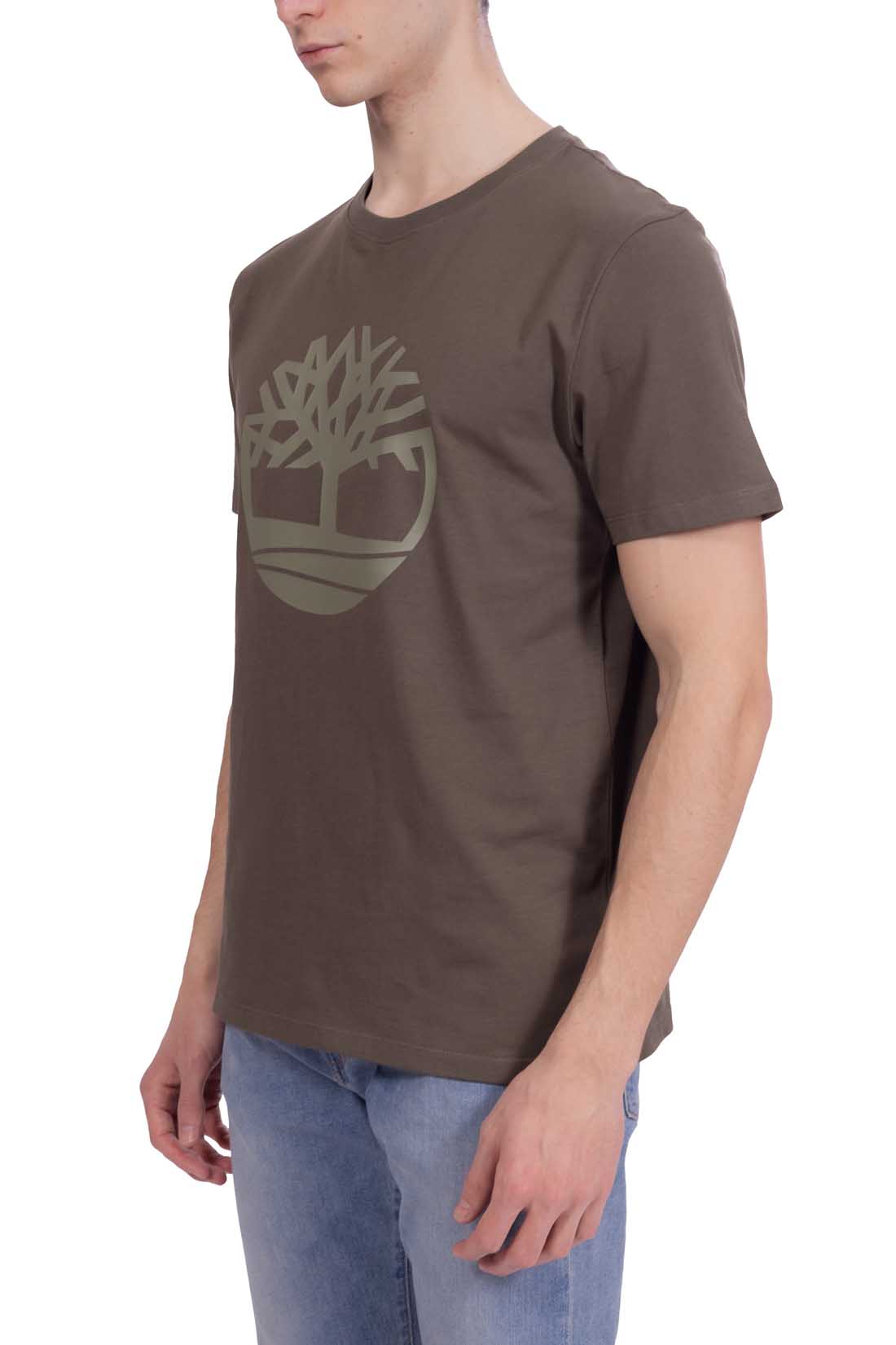 TIMBERLAND - Men's regular T-shirt with logo-5
