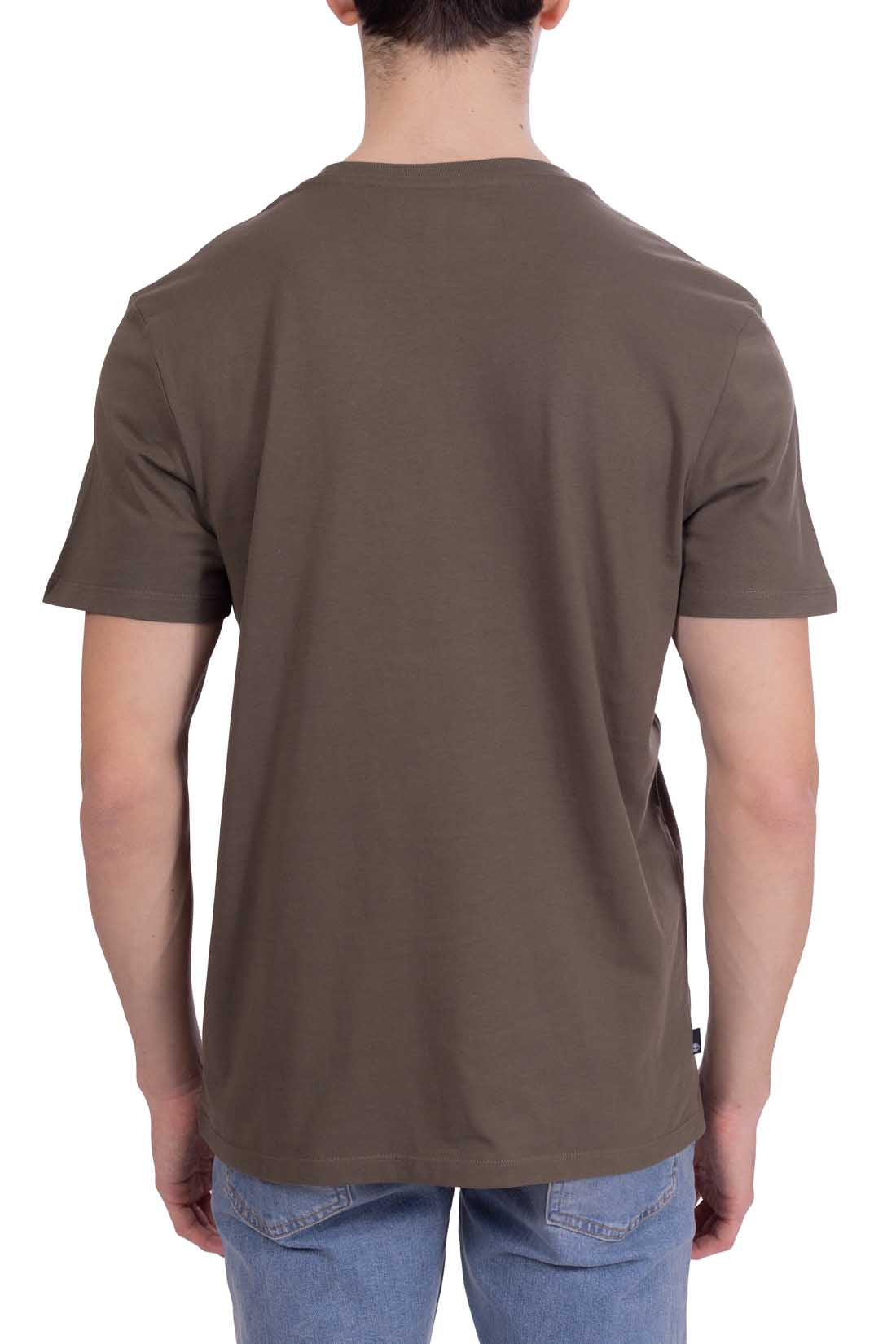 TIMBERLAND - Men's regular T-shirt with logo-2