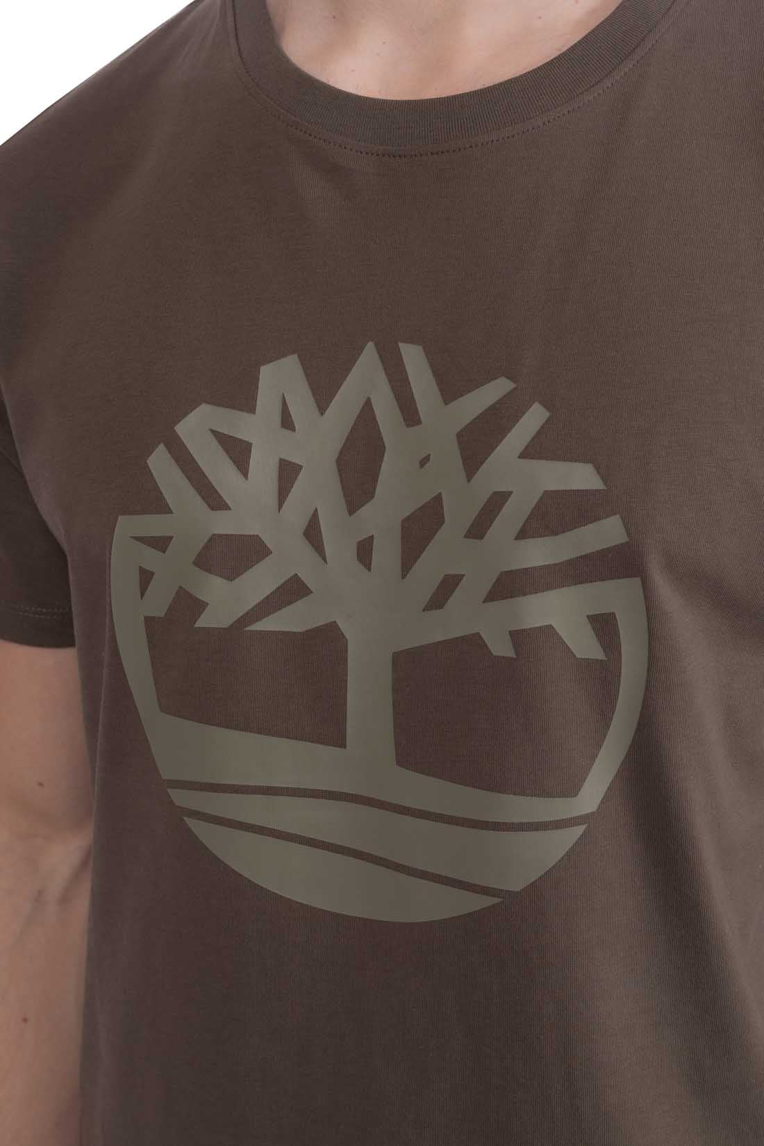 TIMBERLAND - Men's regular T-shirt with logo-8