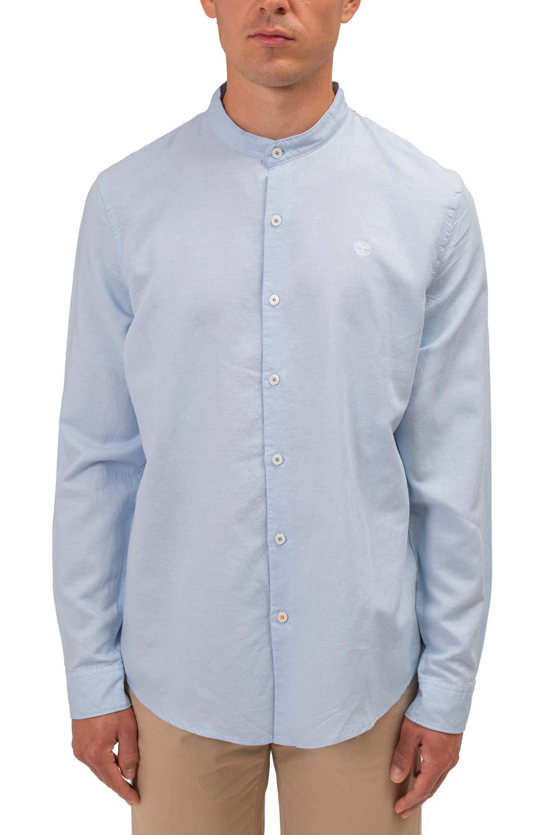 TIMBERLAND - Men's linen shirt  - Size L-37