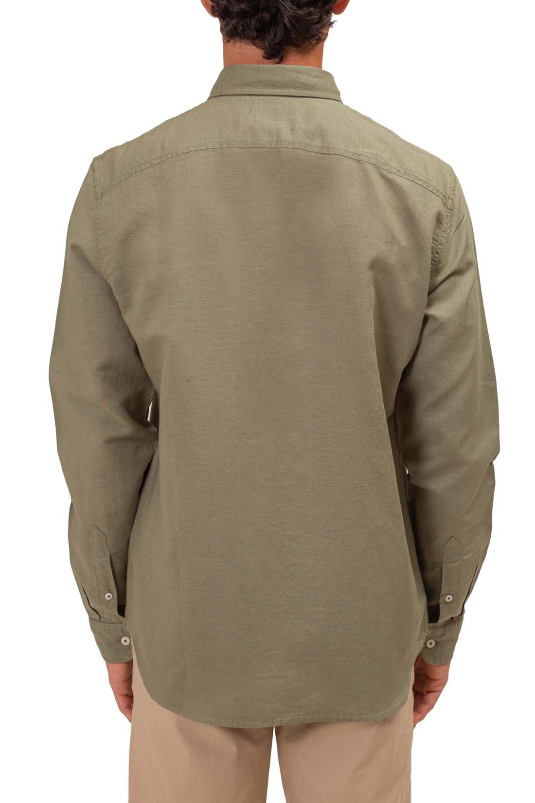 TIMBERLAND - Men's slim linen blend shirt - Size XXL-81