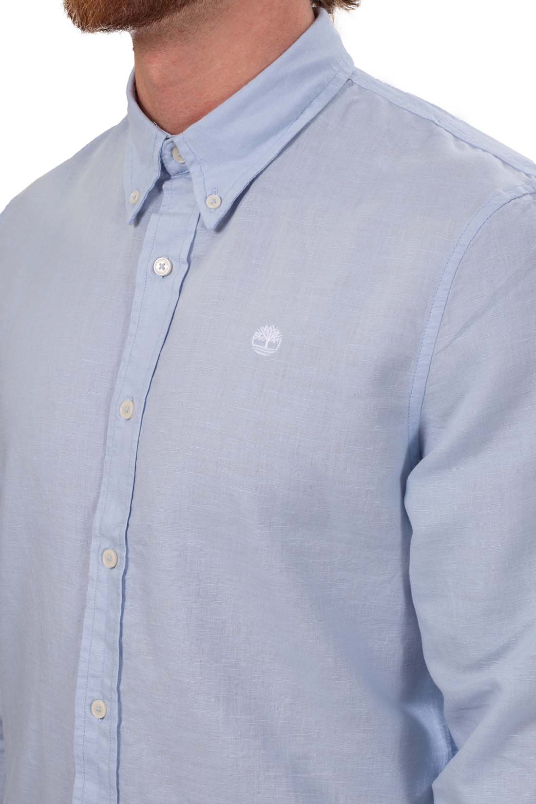 TIMBERLAND - Men's slim linen blend shirt - Size XXL-23