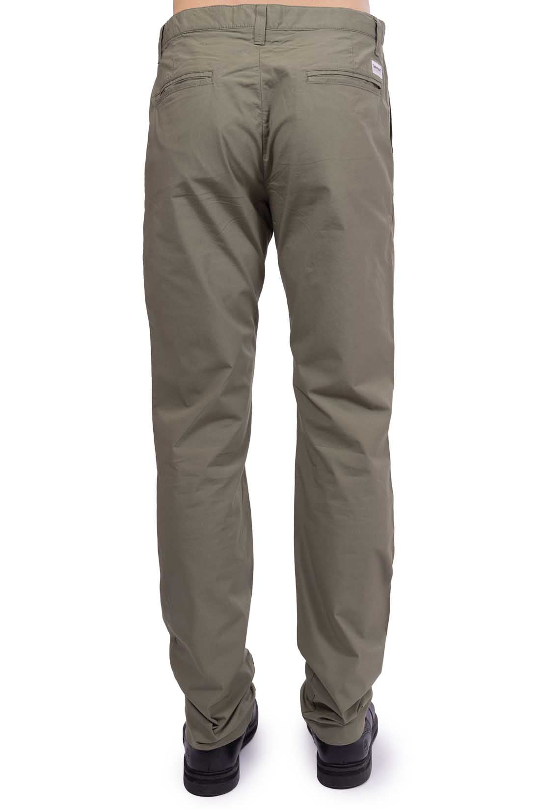 TIMBERLAND - Men's chino trousers with logo patch-2