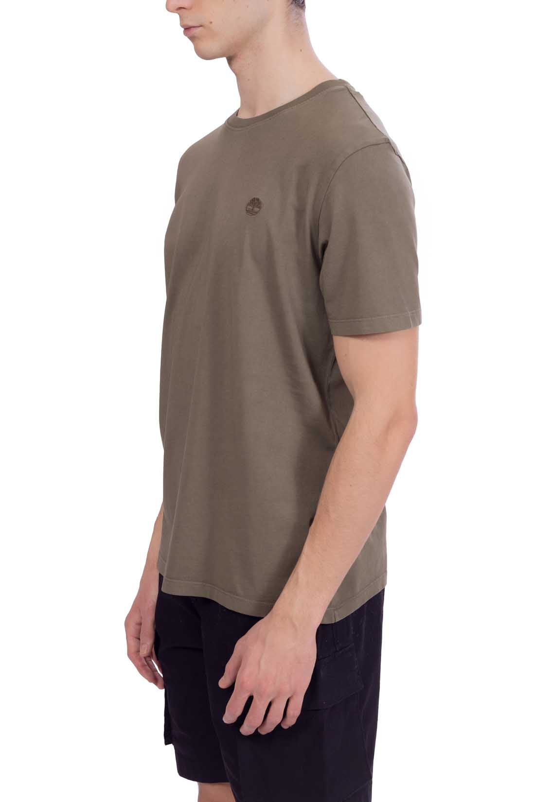 TIMBERLAND - Men's regular T-shirt with logo  - Size 3XL-1