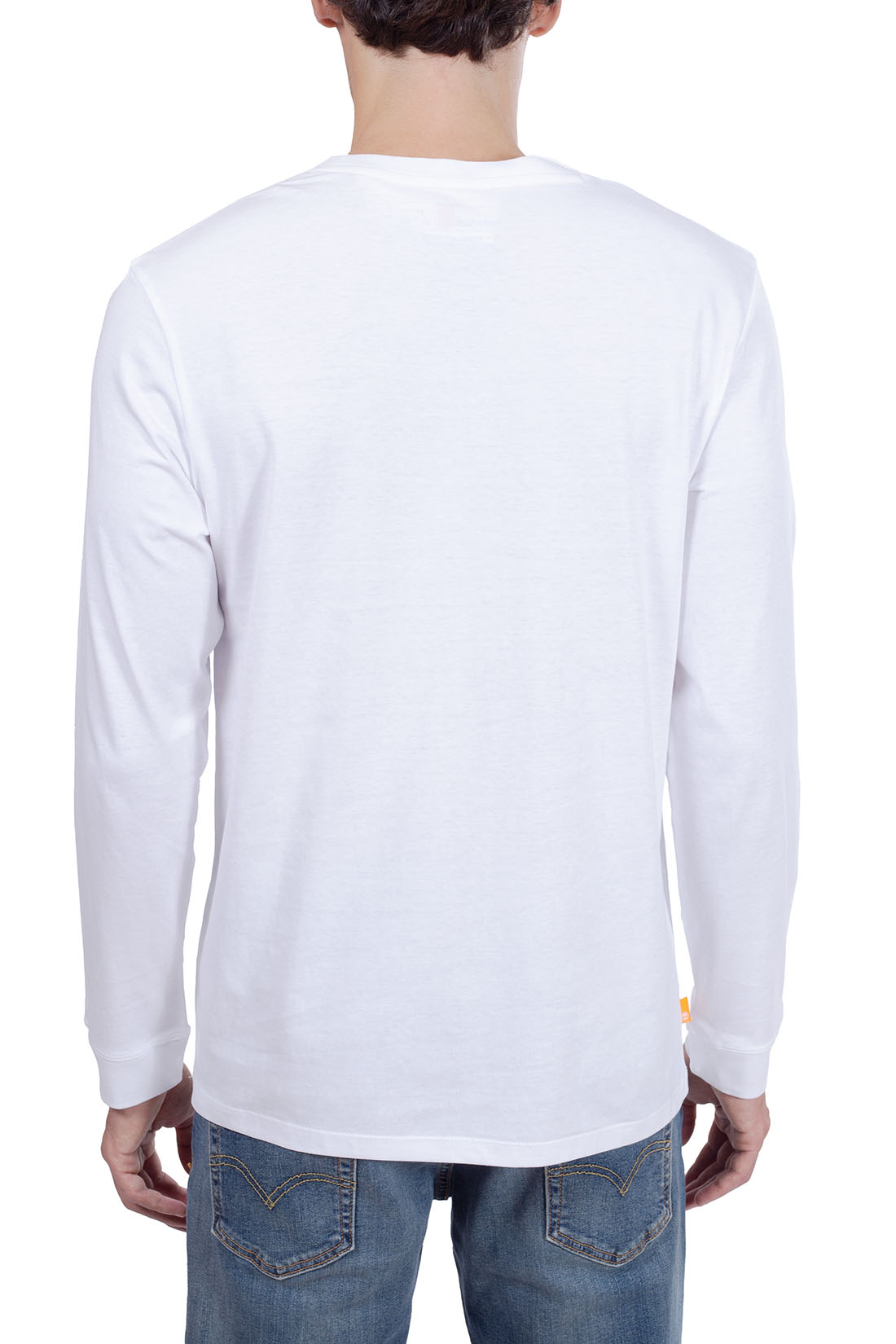TIMBERLAND - Men's basic T-shirt with cuffs and logo  - Size XXL-3