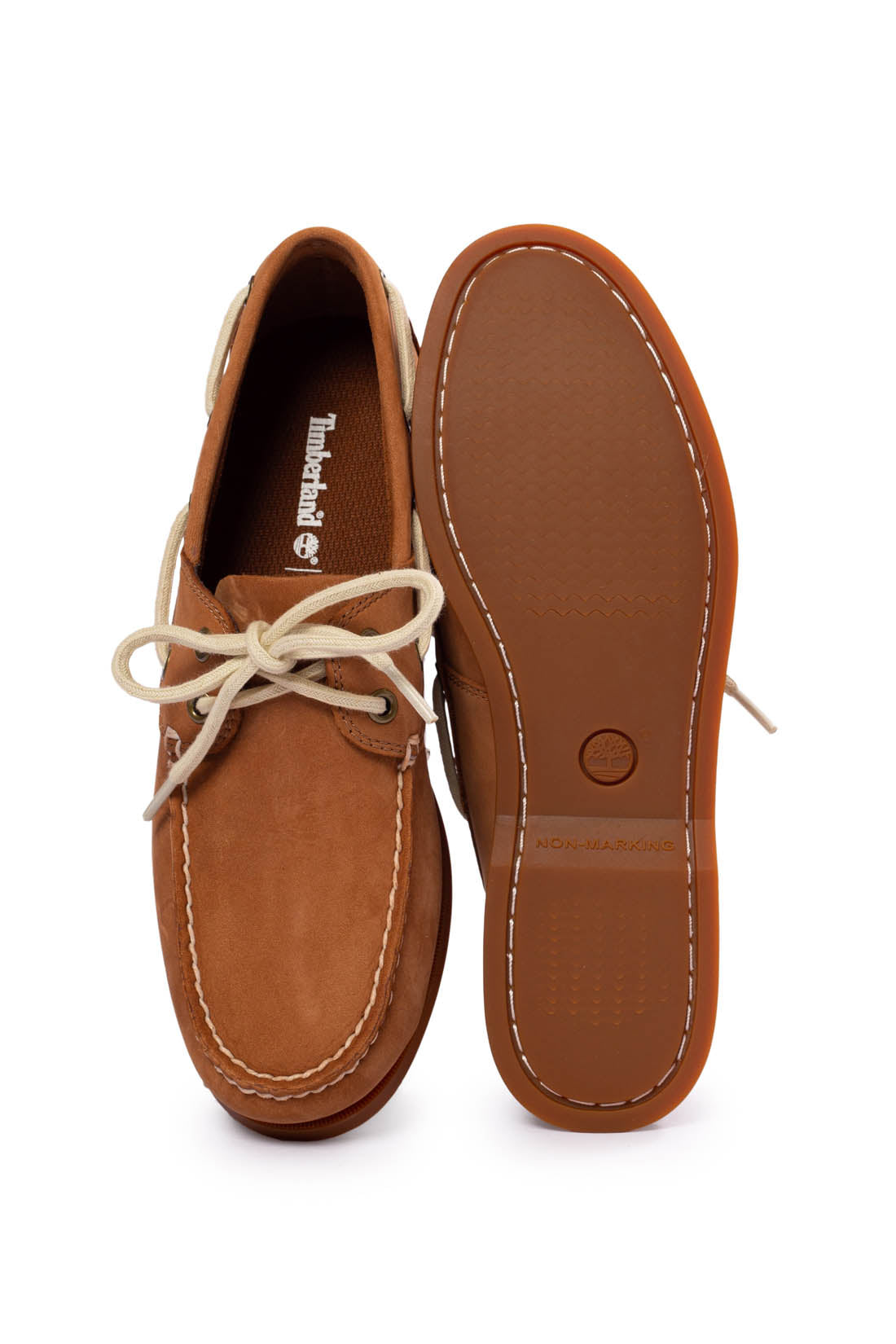 TIMBERLAND - Men's Cedar Bay nubuck boat shoes-10