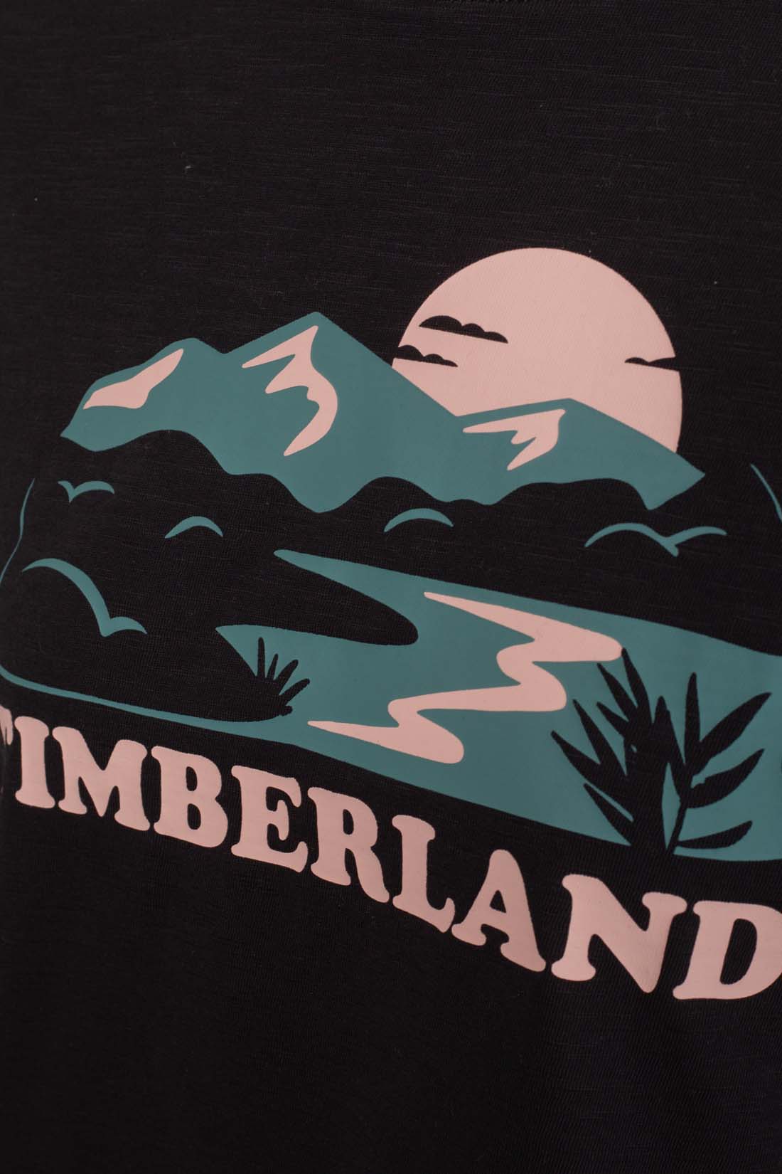 TIMBERLAND - Men's relaxed crop T-shirt in slub cotton  - Size XL-0