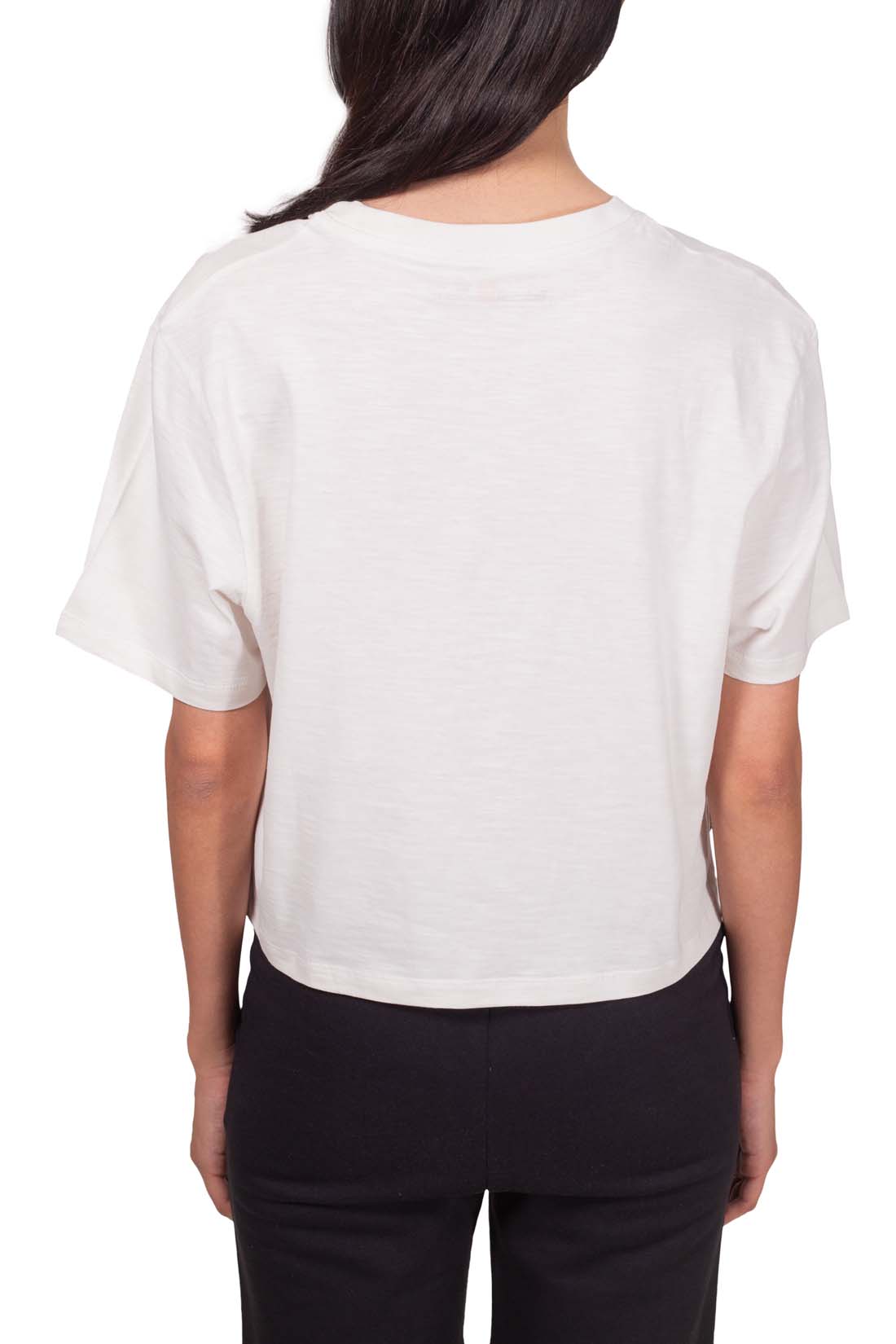 TIMBERLAND - Men's relaxed crop T-shirt in slub cotton  - Size XL-34