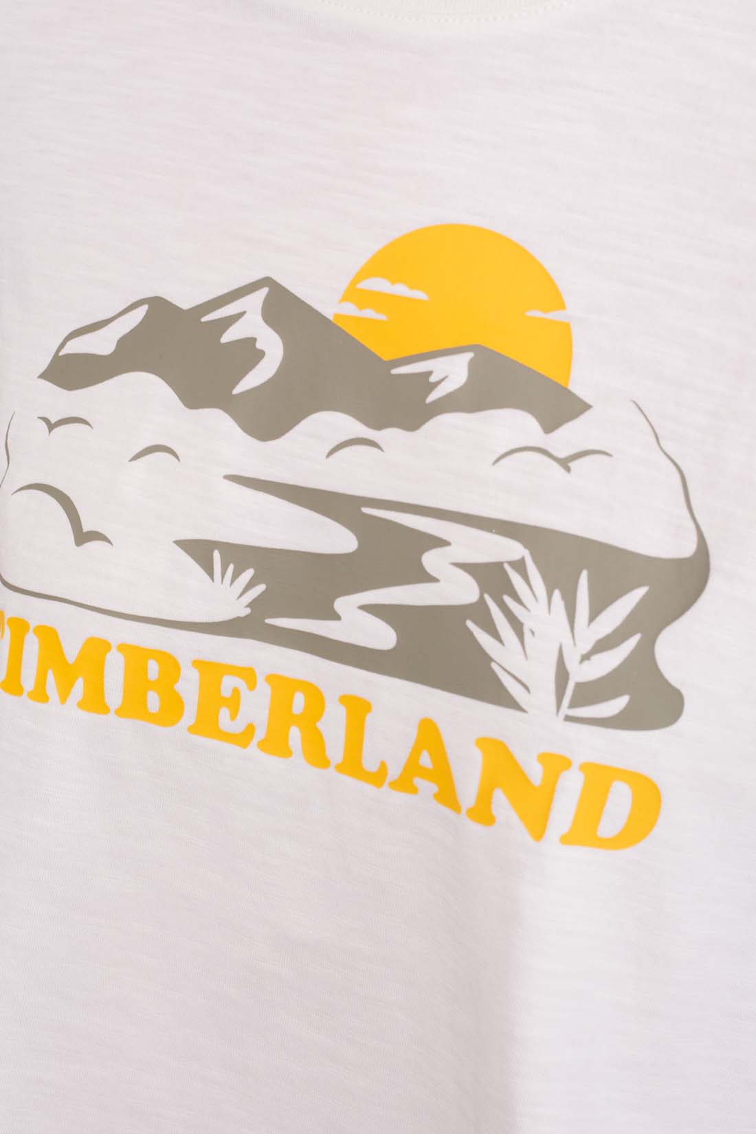 TIMBERLAND - Men's relaxed crop T-shirt in slub cotton  - Size XL-24