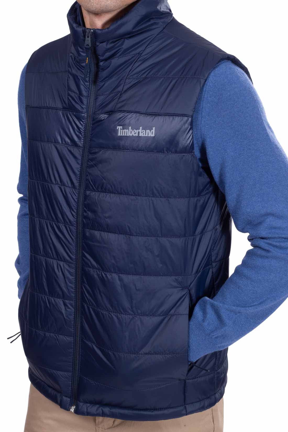 TIMBERLAND - Men's sleeveless logo down jacket  - Size XXL-19