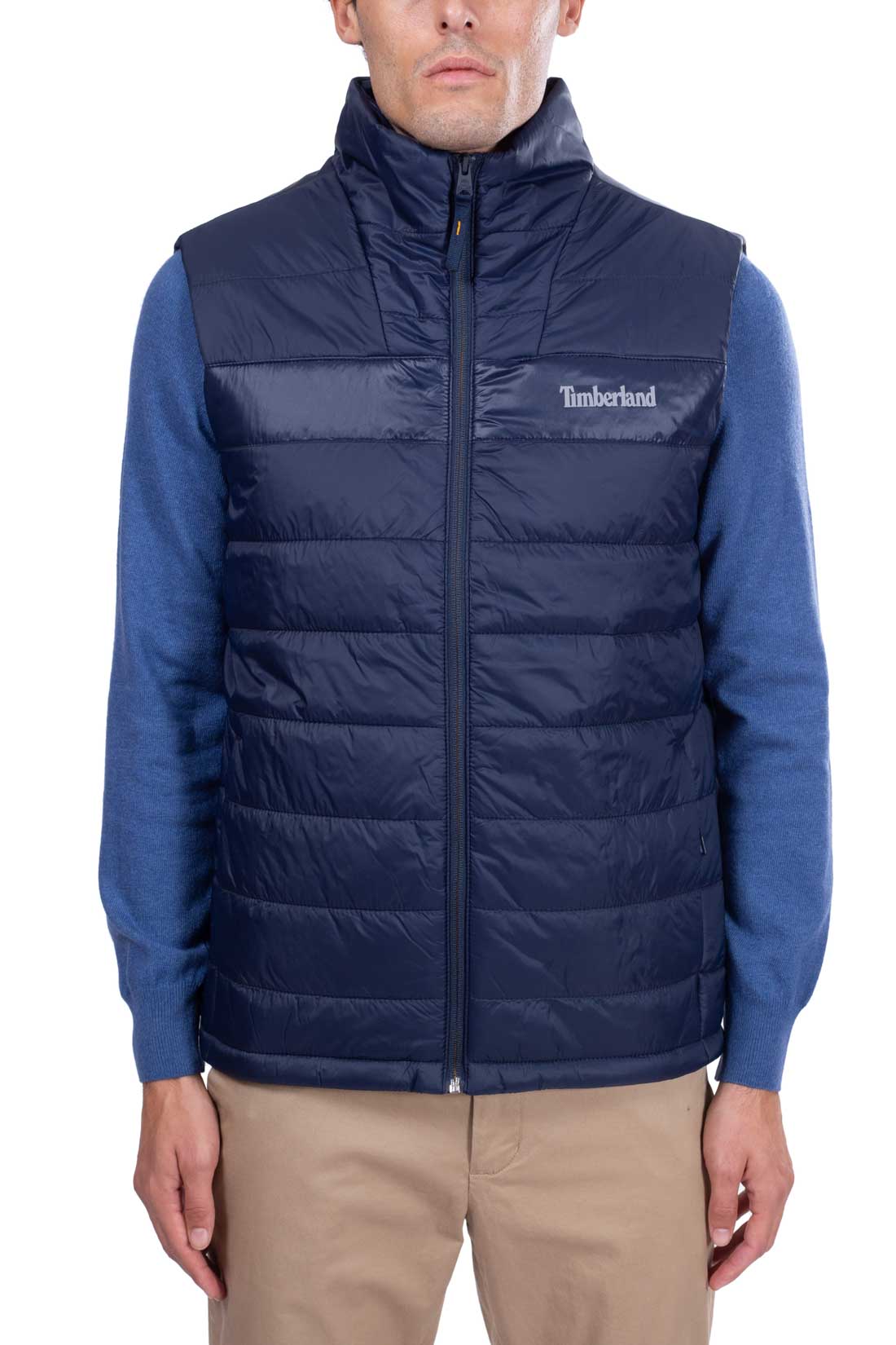 TIMBERLAND - Men's sleeveless logo down jacket  - Size XXL-25
