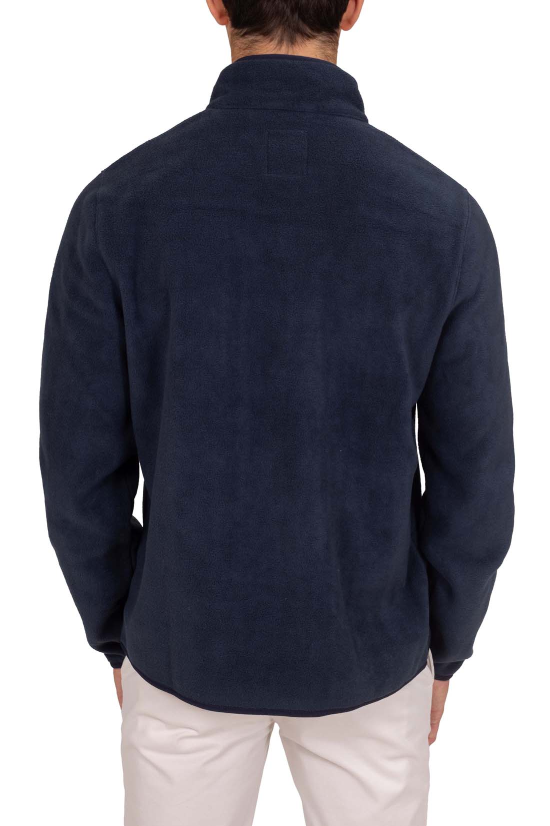 TIMBERLAND - Men's fleece sweatshirt with half zip  - Size XL-2