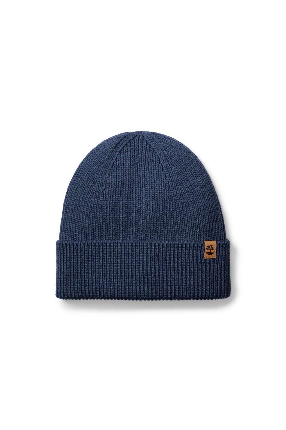 TIMBERLAND - Men's ribbed beanie with logo patch  - Size OS-11