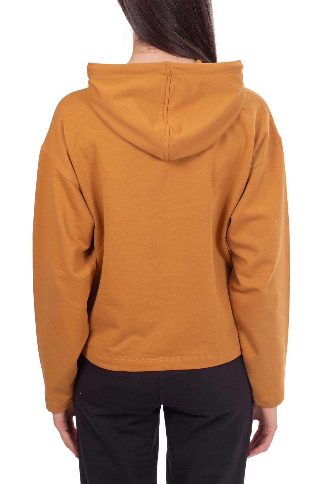 TIMBERLAND - Women's boxy hoodie with linear logo  - Size L-6