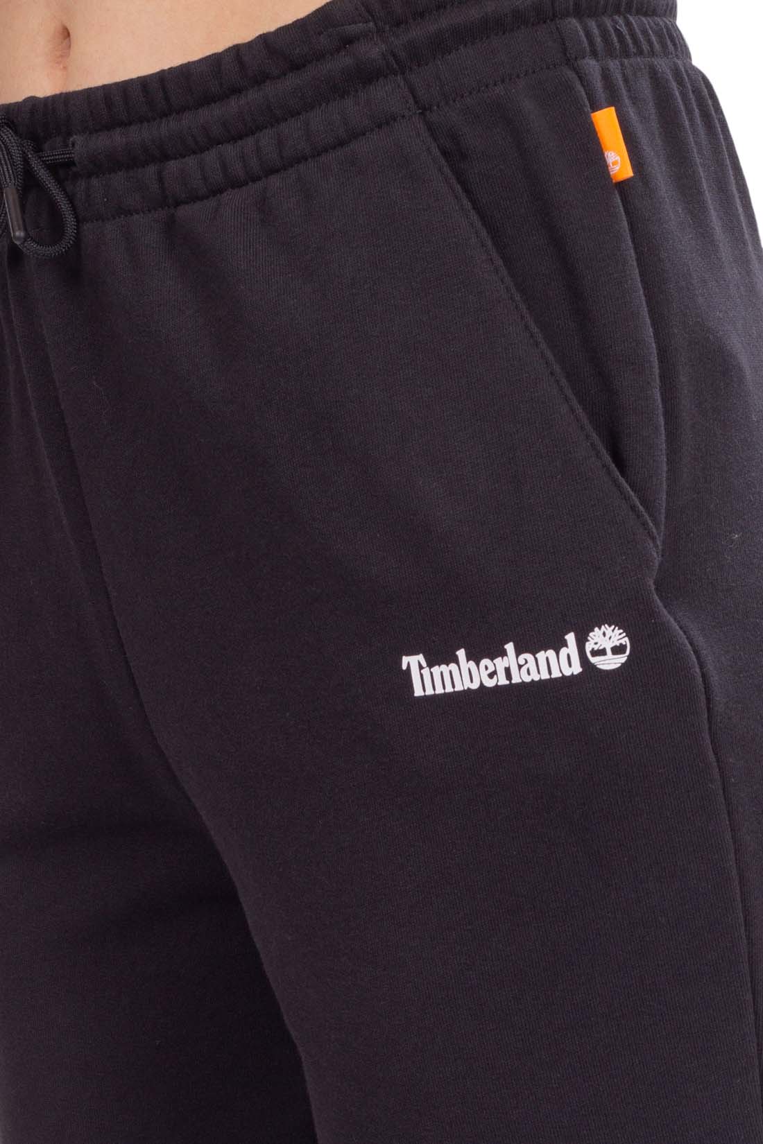 TIMBERLAND - Women's regular logo sporty trousers  - Size L-5