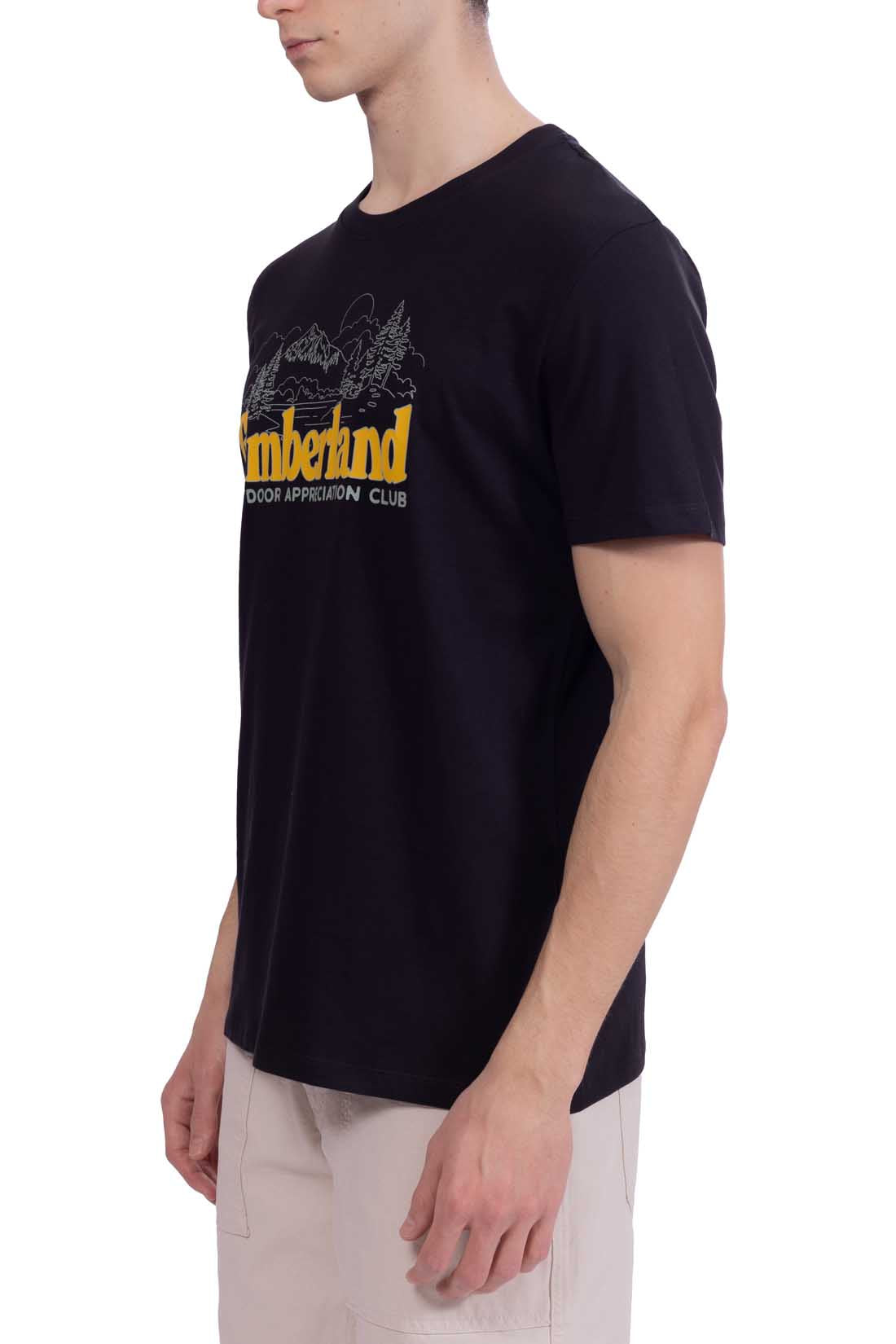 TIMBERLAND - Men's regular T-shirt with graphic print-1