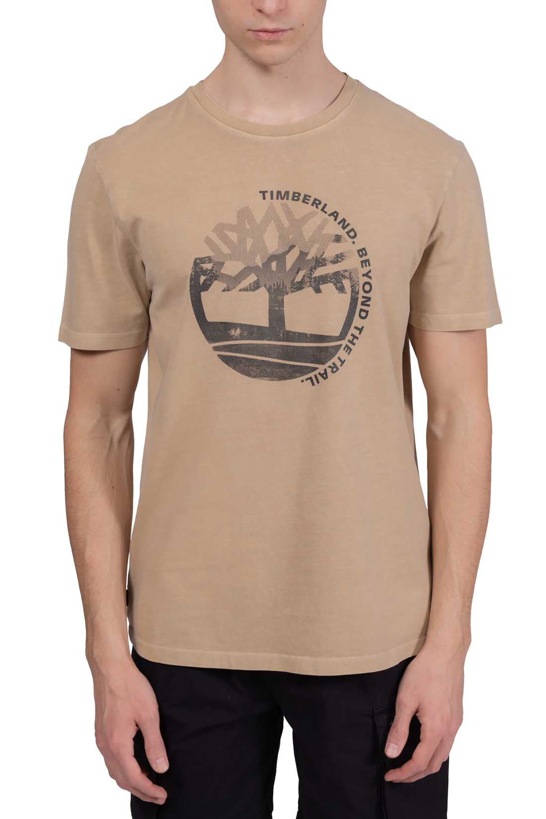TIMBERLAND - Men's regular T-shirt with graphic print  - Size 3XL-35