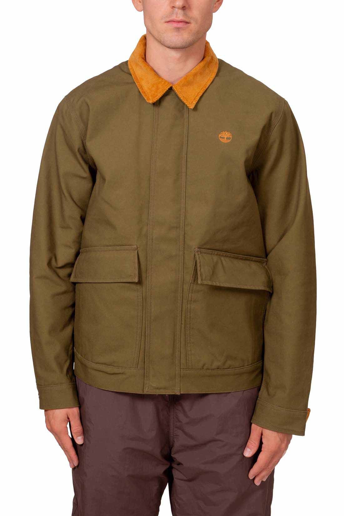 TIMBERLAND - Men's jacket with corduroy details-12