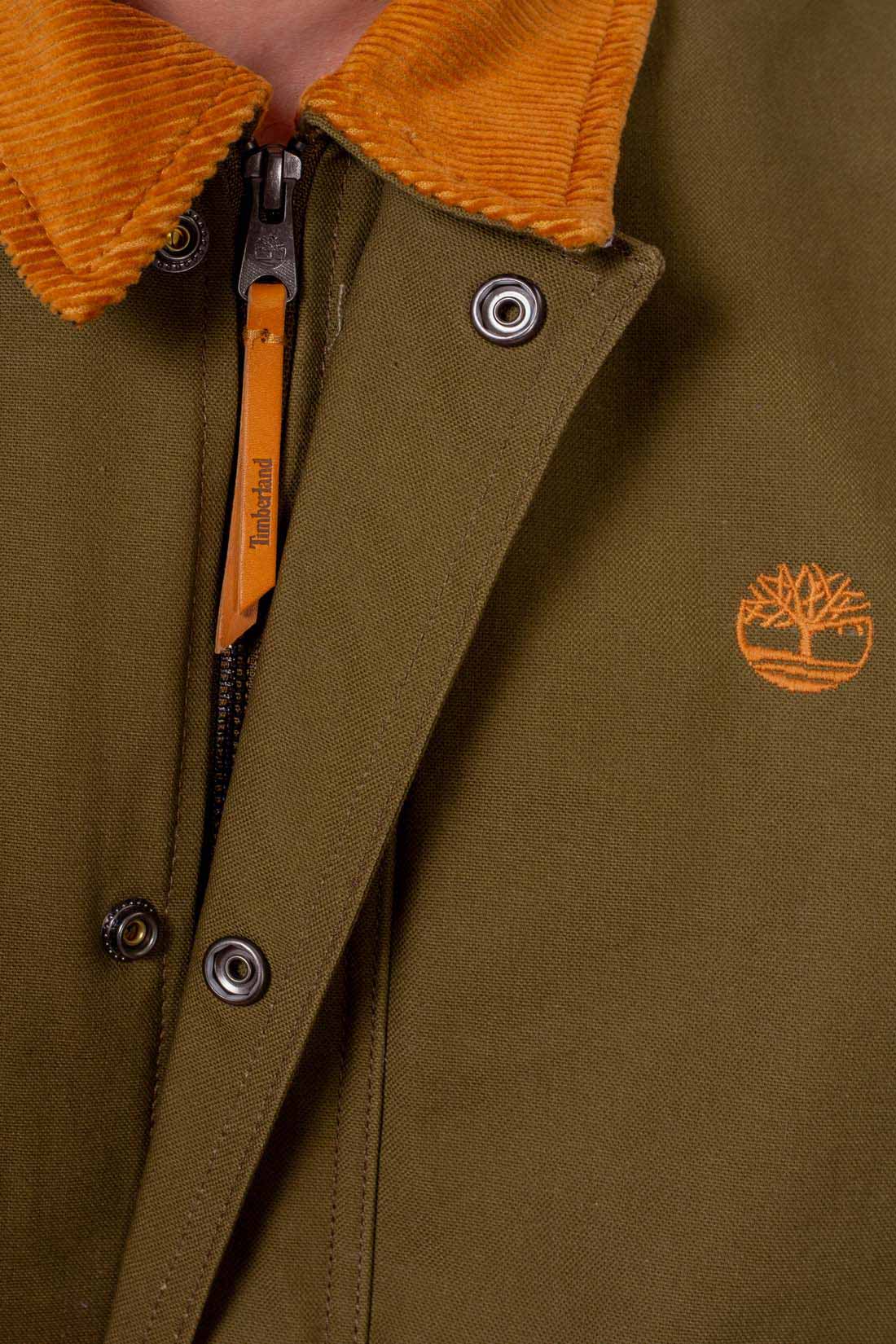 TIMBERLAND - Men's jacket with corduroy details-17
